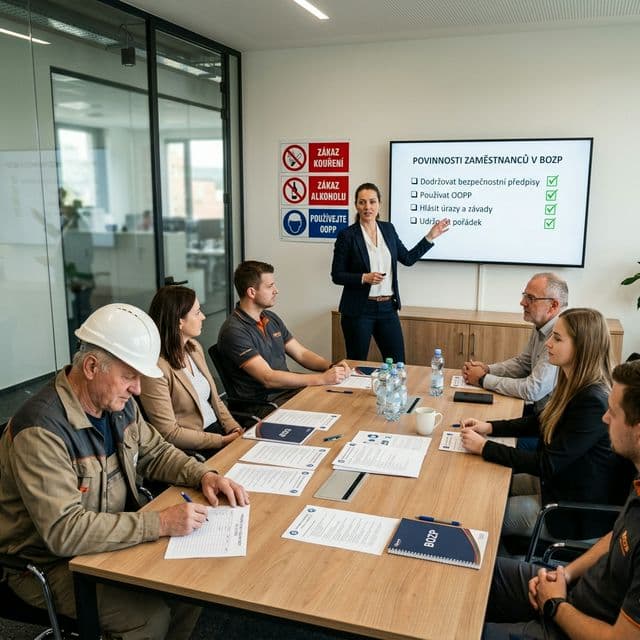 Směrnice BOZP — Povinnosti zaměstnanců
